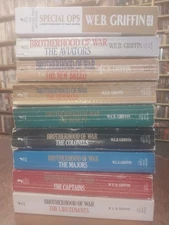 BROTHERHOOD OF WAR  by W.E.B. Griffin - Complete Paperback Series Set-9 Vol
