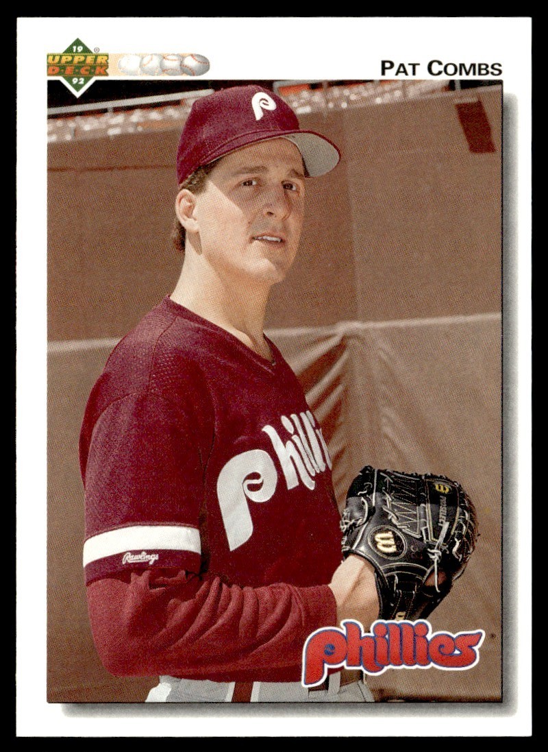 1992 Upper Deck Pat Combs Philadelphia Phillies #442