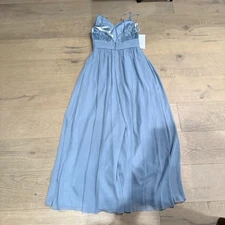 Azazie Women's Blake Dress - Dusty Blue - 32/26.5/36.5 (AZ1603462)