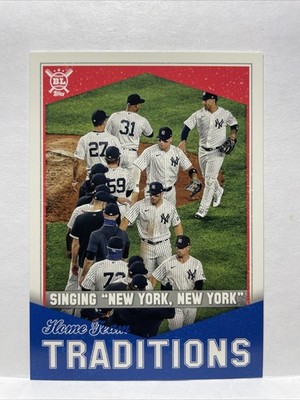 2021 Topps Big League Home Team Traditions #HTT4 Signing NY NY Yankee Stadium BB