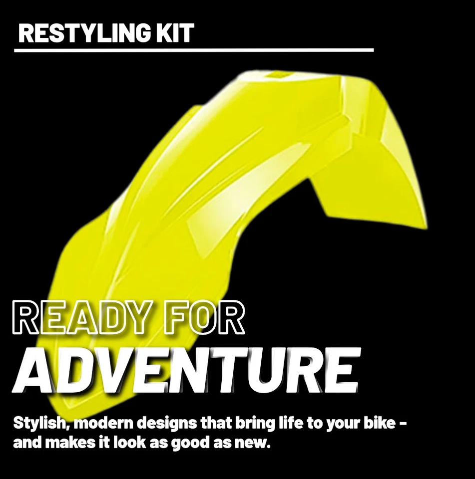 Kit de restyling de plástico Polisport MX para Yamaha YZ125/250 (02-15) amarillo/negro Foto 4 de 4