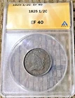 Photo of a 1825-P Half Cent from an eBay listing that sold on Jun 30, 2026