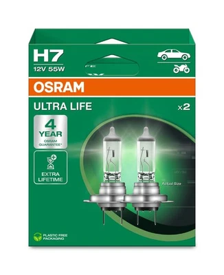 OSRAM Ultra Life H7 Scheinwerferlampe 64210ULT-2HB(Twin) - Bild 1 von 4
