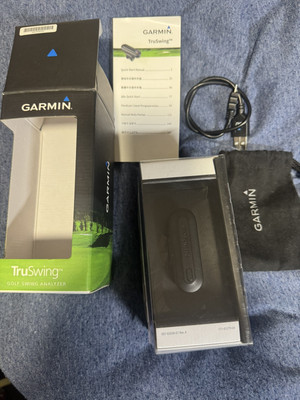 Used GARMIN TruSwing Measuring instrument Golf Black