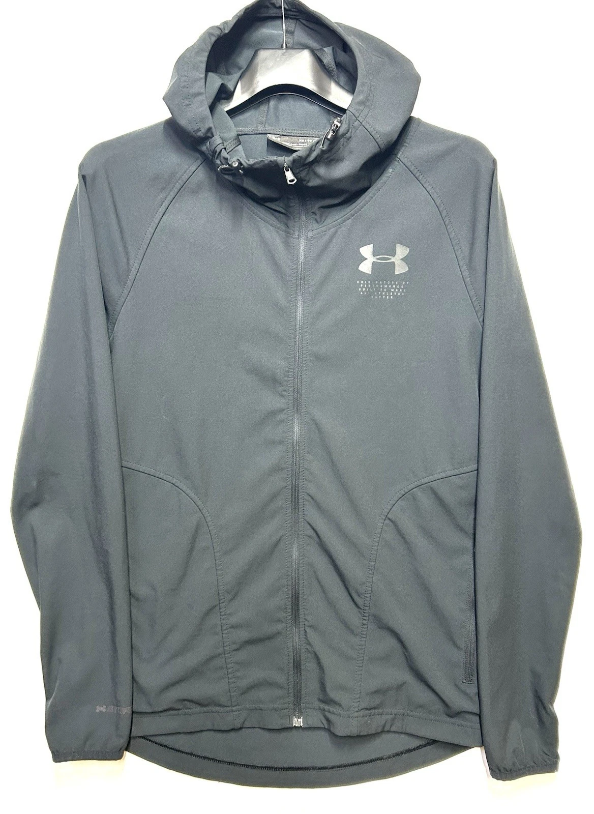 Under Armour X-Storm Hooded Jacket, Adult XS. Water Resistant/Wind Resistant.