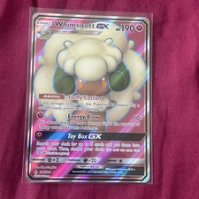 Whimsicott GX 206/214 Ultra Rare Unbroken Bonds Sun & Moon Pokémon Mint Holo on eBay