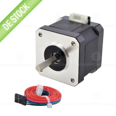STEPPERONLINE Nema 17 Schrittmotor 0,9 Grad 0.3Nm 38mm Länge für 3D Drucker - Bild 1 von 4