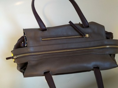 Sac à Main NICA Medium Gris/violet - Avec Bandoulière, 100% PU, Occasion