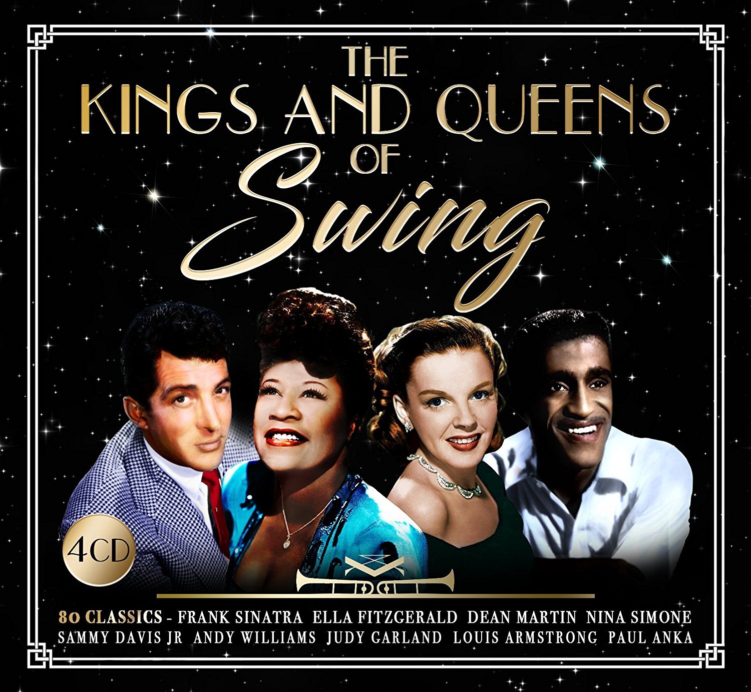 7024783 Audio Cd Kings & Queens Of Swing (The) / Various (4 Cd)