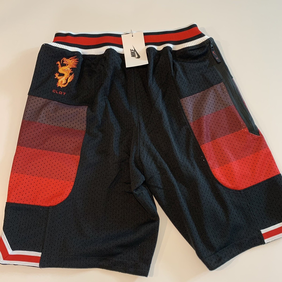 ウェア Nike Air Jordan CLOT BASKETBALL SHORTS Air Jordan Flight Full Print Basketball Sports Woven