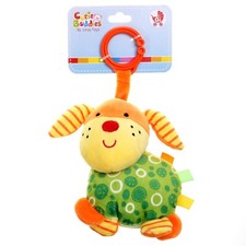 6 Adorable Green Plush Dog Stroller Toy Soft ...
