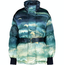 Stella Mccartney Joy Puffer Coat - Moonrise Print- Uk 4/it 36