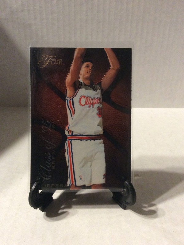 1995-96 Flair #R-1 Brent Barry Class Of 95 Rookie RC LA Clippers