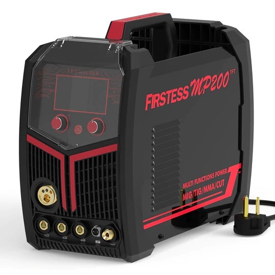 YesWelder FIRSTESS MP200 5-in-1 Welder & Cutter with Consumables
