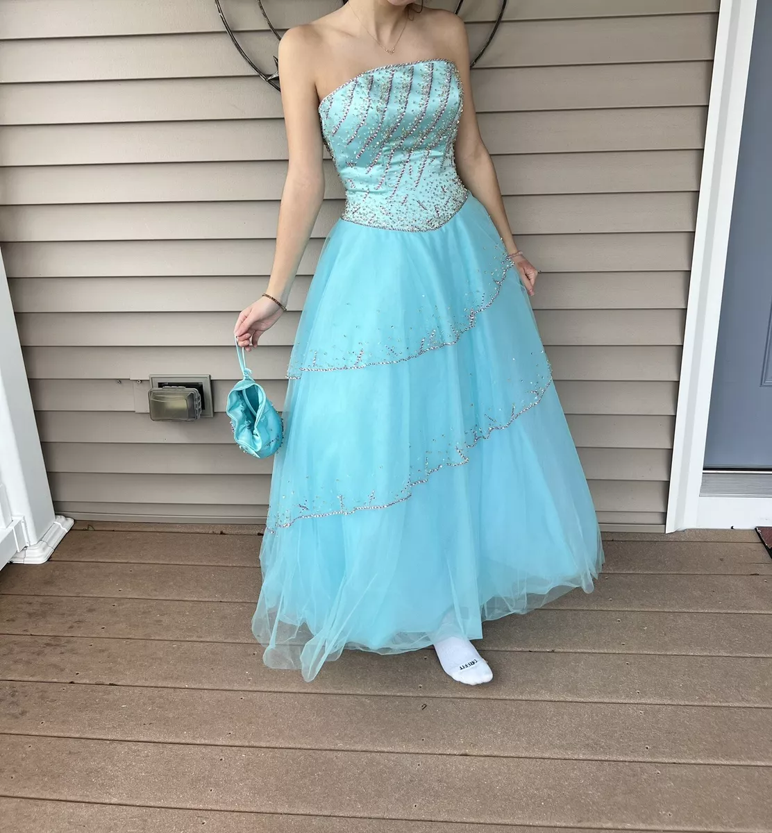 GORGEOUS Tiffany Designs Prom Quinceanera Beaded princess Dress