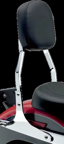 Cobra Chrome Standard Square Sissy Bar Kit for Harley Softail Springer 00-05 - Image 3 of 4