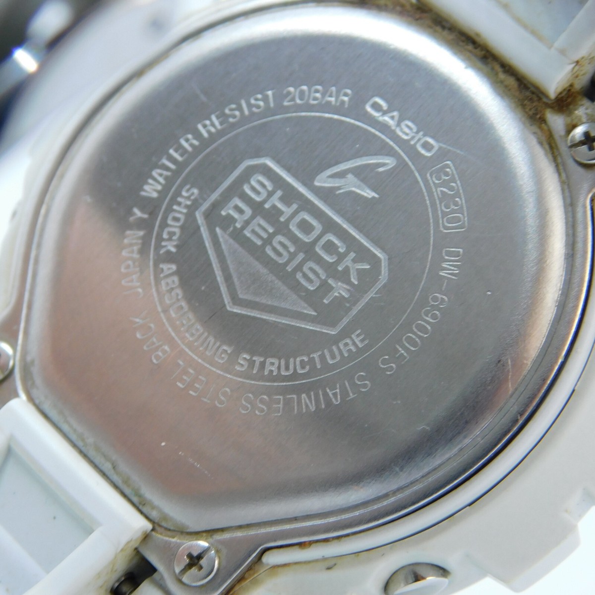 CASIO G-Shock 3230 DW-6900FS White Tone Quartz Digital Men's Watch