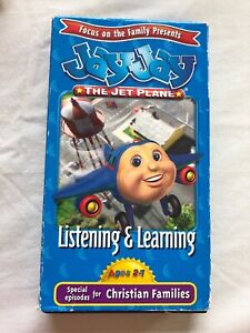 Jay Jay The Jet Plane Listening Learning Vhs Rare Vintage Video Ebay