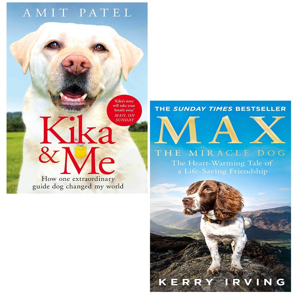 Kika and Me Amit Patel, Max the Miracle Dog Kerry Irving 2 Books Collection Set