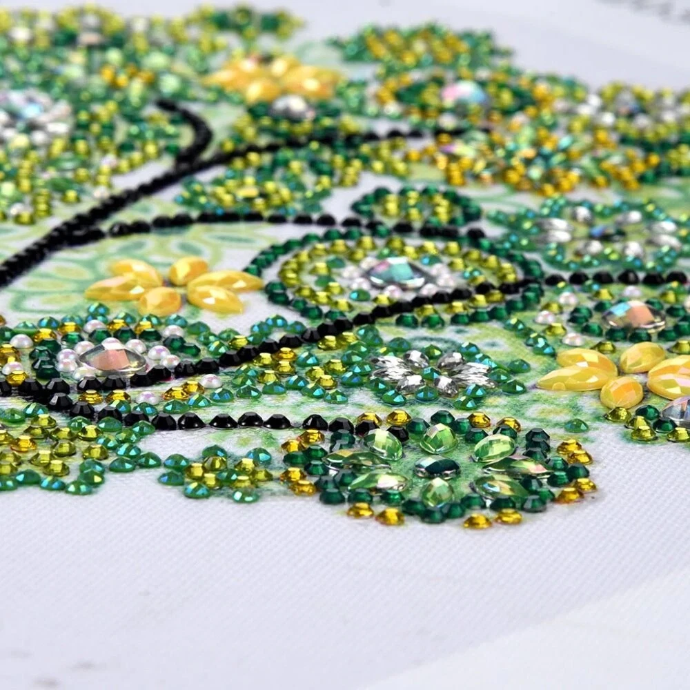 5D DIY Diamond Painting Embroidery Kits Four Seasons Flower Tree Rhinestones