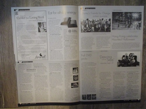 Septem-2009 Walt Disney Eyes & Ears Mag(MARIACHI COBRE/TYLER HOYT/CARMEN TAFOLLA - Picture 11 of 13