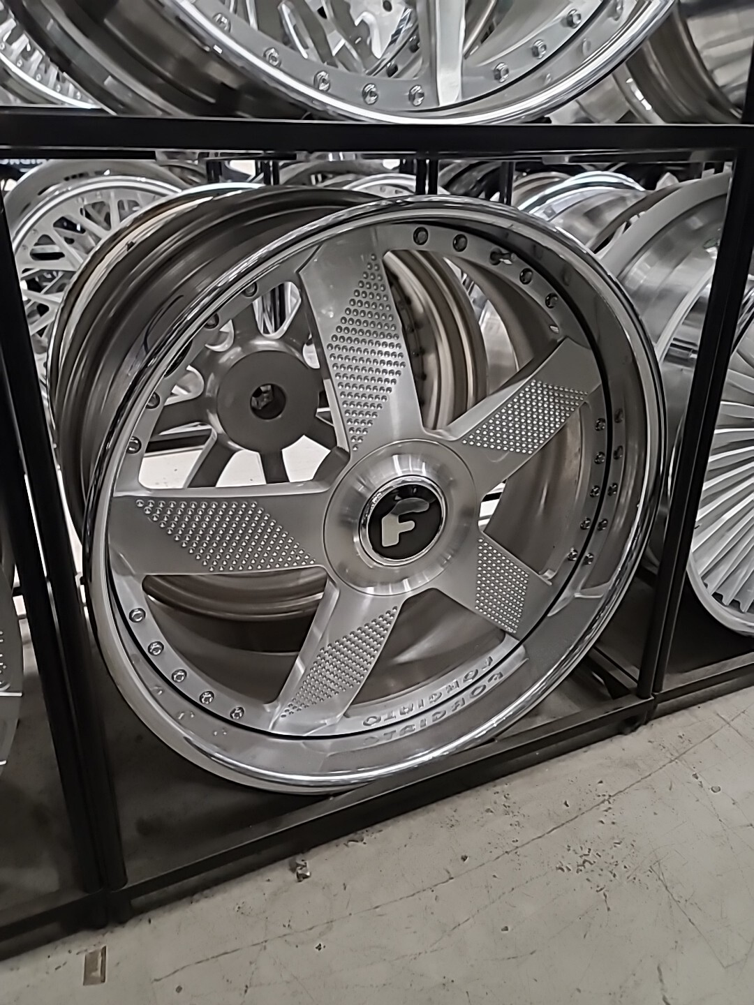 24" FORGIATO FOSSETTE 5X112 MBZ SCLASS S580 S560 S550 AUDI BMW ROLLS ROYCE CULLI