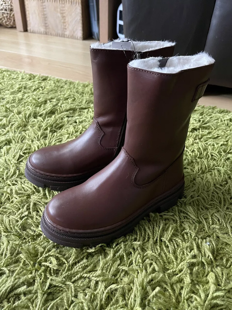Girls brown boots size 12 cheap