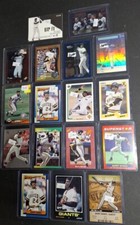 Barry Bonds Baseball Card Lot Of 17 Different. $70 Value. 1989-2003