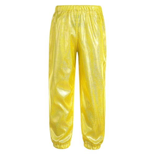 Kids Girls Trousers Athletisch Dance Pants Glittery Bottoms Workout Kostüme - Picture 32 of 55