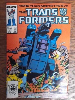 Transformers - marvel comic - issue no.27 1987