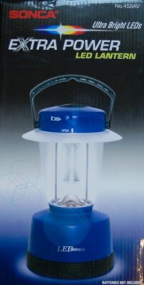 Sonca Zeltlampe ''Extra Power'' LED batteriebetrieben Camping Outdoor Zelt Lampe