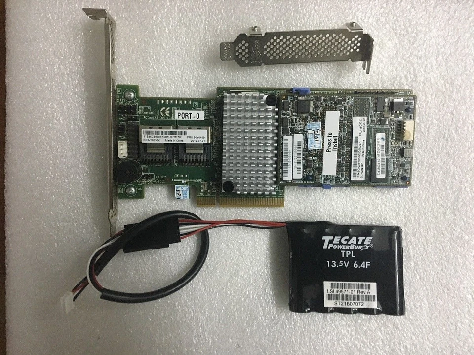 IBM ServeRAID M5110 90Y4449 00AE807 SAS/SATA Adapter with 512Mb + battery - Image 2 of 4