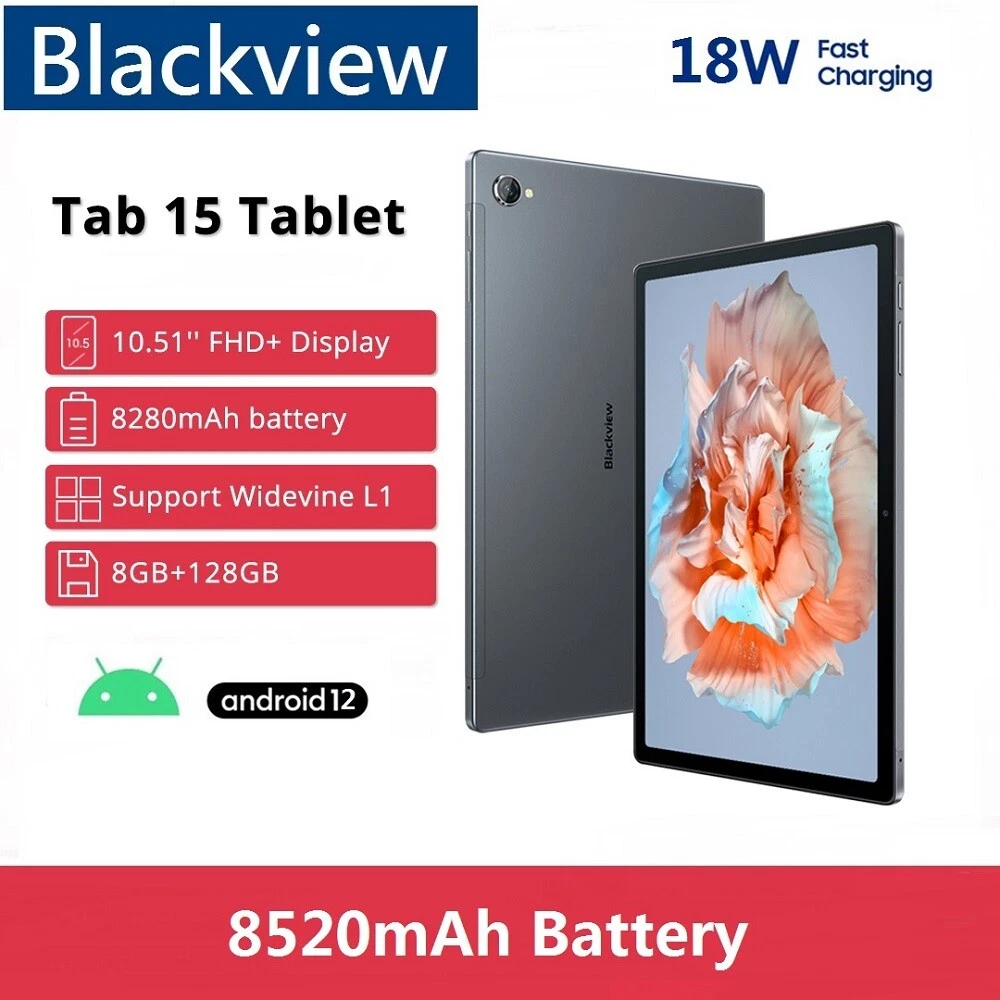 Blackview Tab 15 Tablet Pad 10.51'' Android 12 13MP