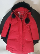 Moose Knuckles Women's Stirling Parka- S/P size,FoxHair