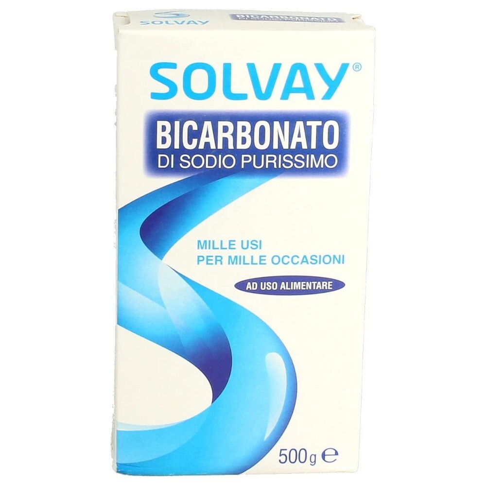 SOLVAY BICARBONATO DI SODIO PURISSIMO GR.500