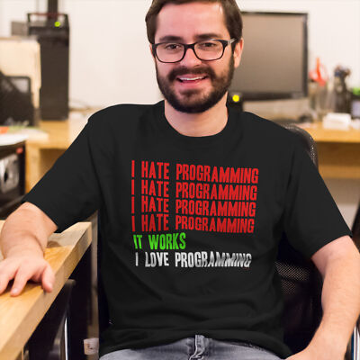  T-Shirt Herren BIO Baumwolle COMPUTER FLÜSTERER 80er Jahre GEEK PC Ingenieur Nerd Gaming