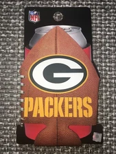GREEN BAY PACKERS NFL FOOTBALL CAN COOLER COLLAPSIBLE INSULATED BOTTLE HOLDER
