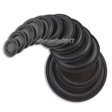 2pcs 30-95mm Bass Speaker Passive Radiator Auxiliary Bass Rubber Vibration Plate