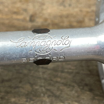 ビンテージ　Campagnolo Record フロントハブ Vintage Campagnolo Record Front Hub With QR Skewer Low