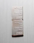 2 x 1 Gram .999 Fine Silver Bar - Valcambi Suisse Bars Almost UNC