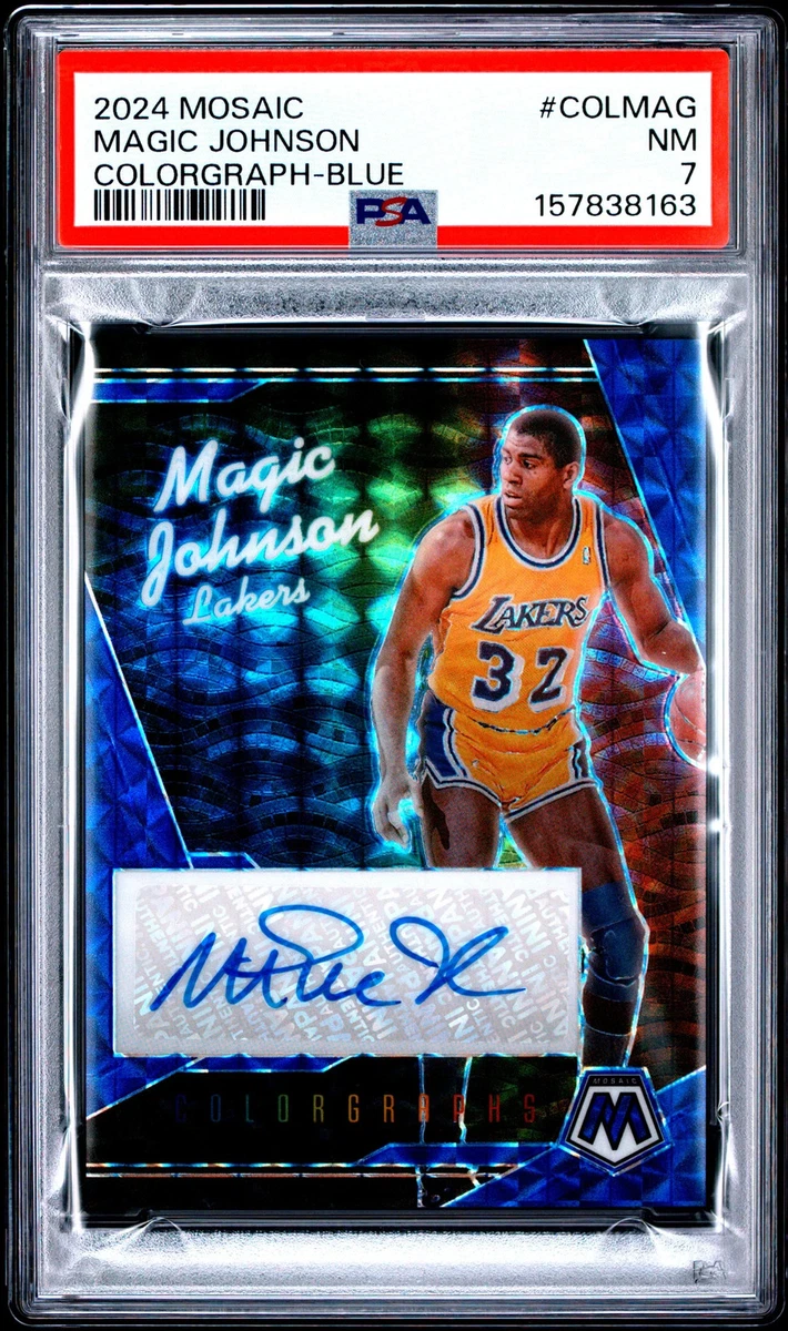 25+ Panini Magic Johnson Basketball Autographed Sports Trading