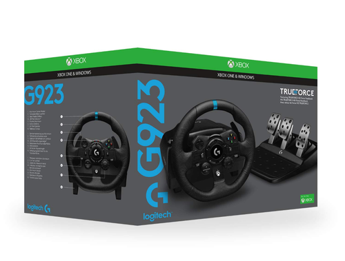 Logitech G923 Racing Wheel for Xbox Series X/S, Xbox One,PC TRUEFORCE BRAND NEW - Picture 2 of 9