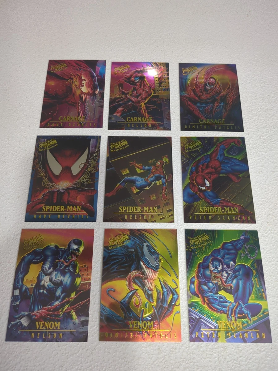 25+ Fleer Ultra Spiderman Complete Spider-Man Trading Card Sets