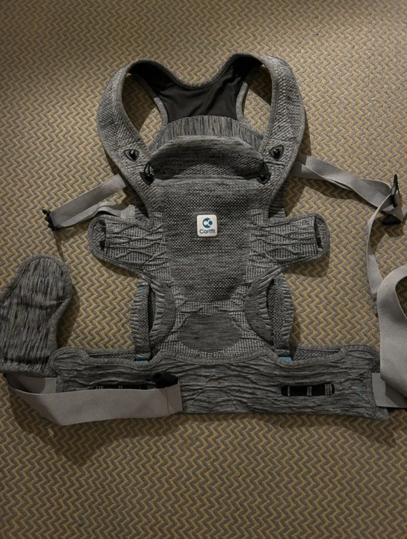 Carifit Baby Carrier - Cool Grey