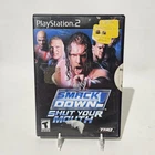 WWE SmackDown Shut Your Mouth (Sony PlayStation 2 PS2, 2002) Complete CIB Tested