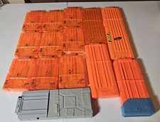 Lot of 14 Nerf Gun Ammo Clips, Magazine