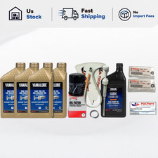 Yamaha F75 F90 F90LB F90B F115 5W-30 Full Synthetic Oil Change Kit