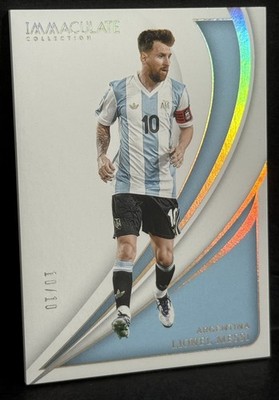 2024-25 Panini Immaculate Soccer Argentina Lionel Messi Gold #10