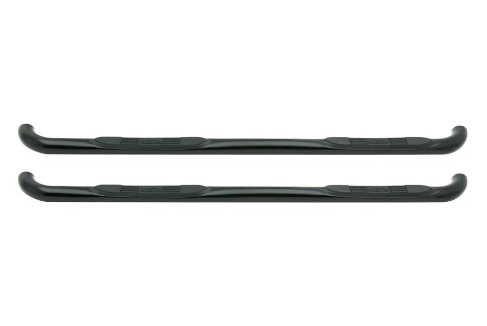 For Jeep Wrangler 1997-2006 Westin 3" E-Series Black Round Step Bars - Image 3 of 4