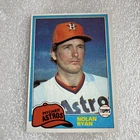 1981 Topps Nolan Ryan #240 Houston Astros MLB Vintage Baseball Card